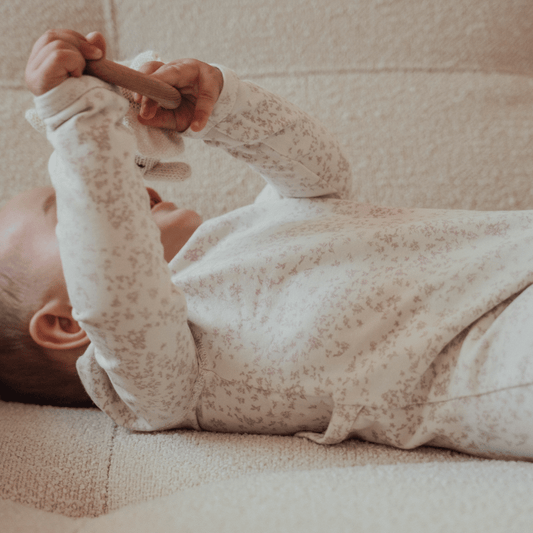 The Printed Bib - Flutter Pink