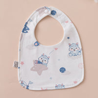 Babys Pure Cotton U-shaped Bib Waterproof Baby Bib