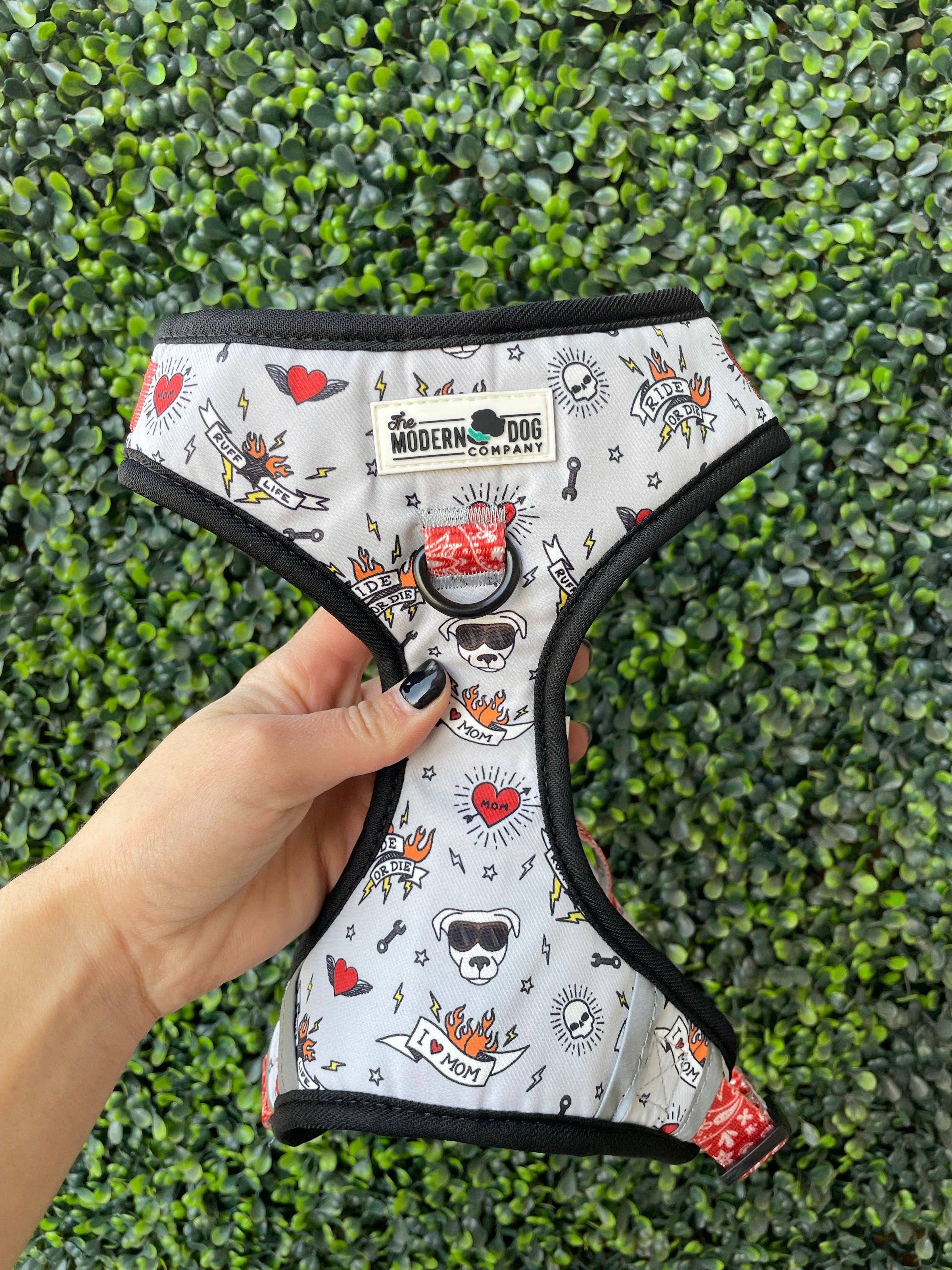 The Modern Dog Company - Bad to the Bone Harness - BIG FRENCHIES
