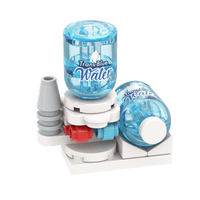 Water Cooler - Office - Minifig Scale Custom Set - Made Using LEGO® Parts