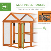 Wooden Chicken Coop