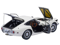 1967 Toyota 2000GT RHD (Right Hand Drive) White 1/18 Model Car by Autoart