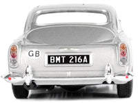 Aston Martin DB5 RHD (Right Hand Drive) Silver Metallic James Bond 007 "Goldfinger" (1964) Movie "James Bond Collection" Series 1/24 Diecast Model Car by Motormax