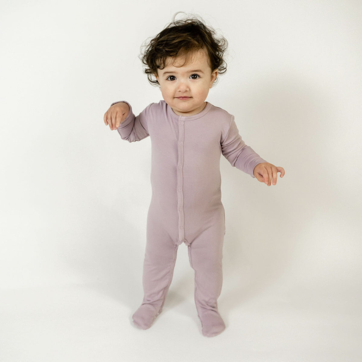 Mauve | Snap Footie - BIG FRENCHIES