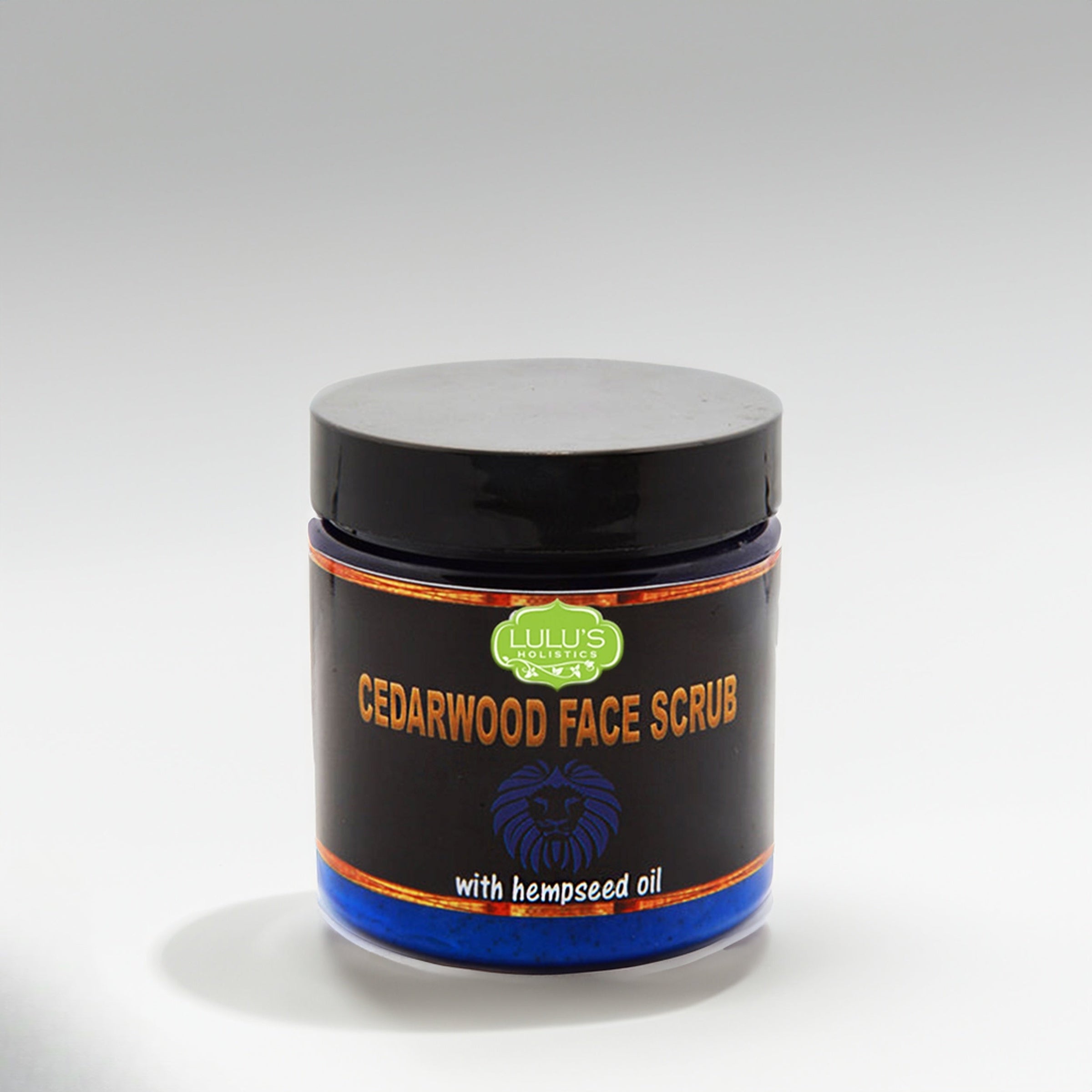 Cedarwood Face Scrub – Exfoliating Cleanser for Men