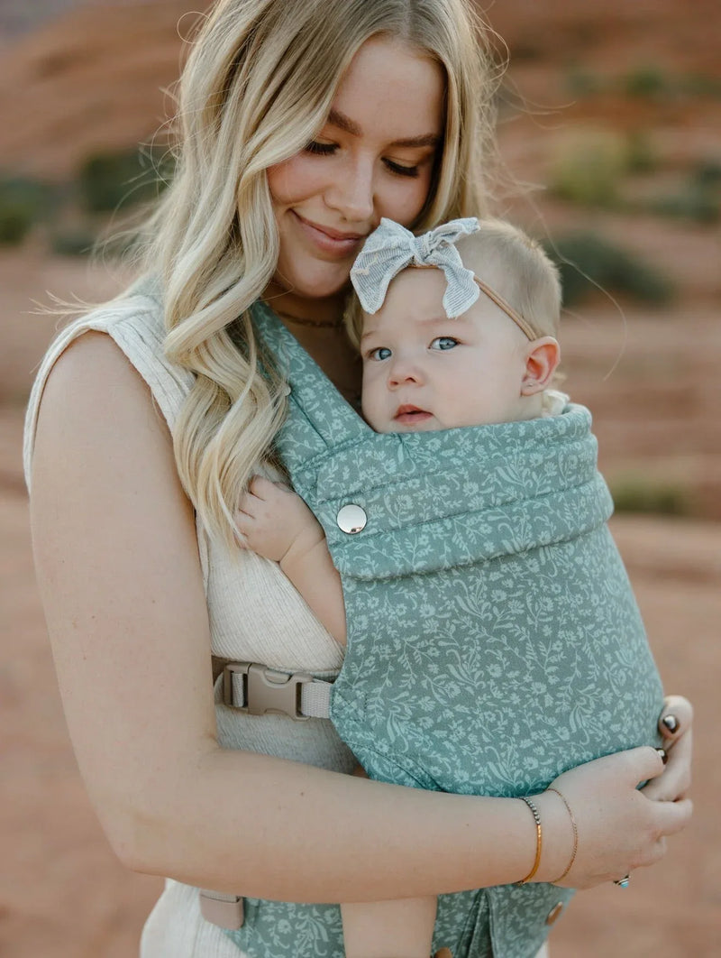 Monroe x Coco Bloom – Neutral Cotton Baby Carrier (7–35 lbs) - BIG FRENCHIES