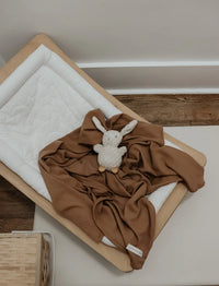 Caramel Waffle Knit Blanket - BIG FRENCHIES