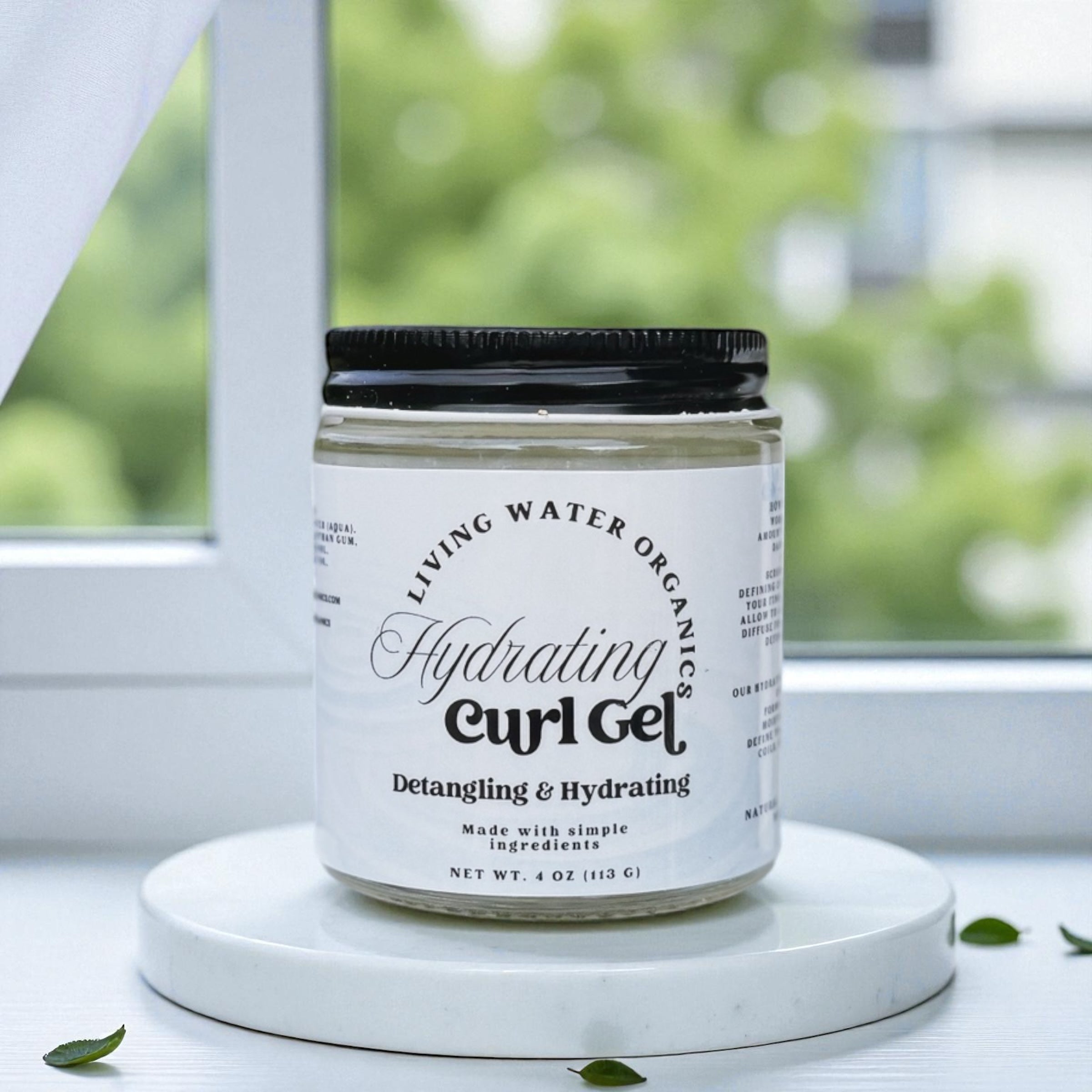 Hydrating Curl Gel for Curly, Coily, and Wavy Hair Oil-Free (Buildable Medium to Strong Hold) - BIG FRENCHIES