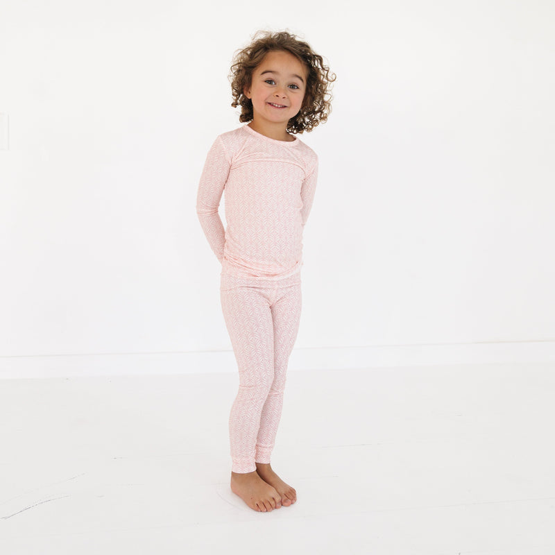 Pink Symphony Bamboo Toddler Pajama Set - BIG FRENCHIES