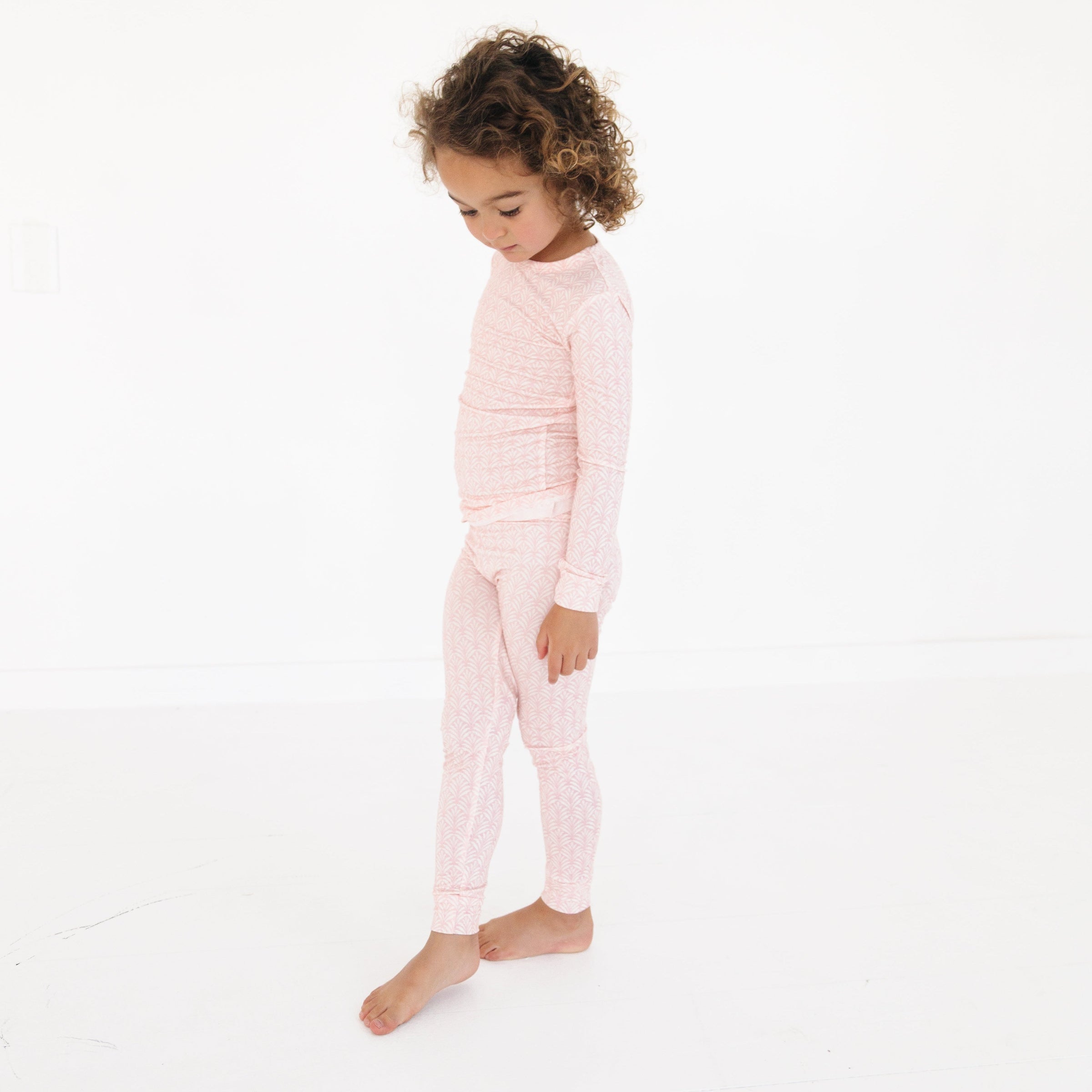 Pink Symphony Bamboo Toddler Pajama Set - BIG FRENCHIES