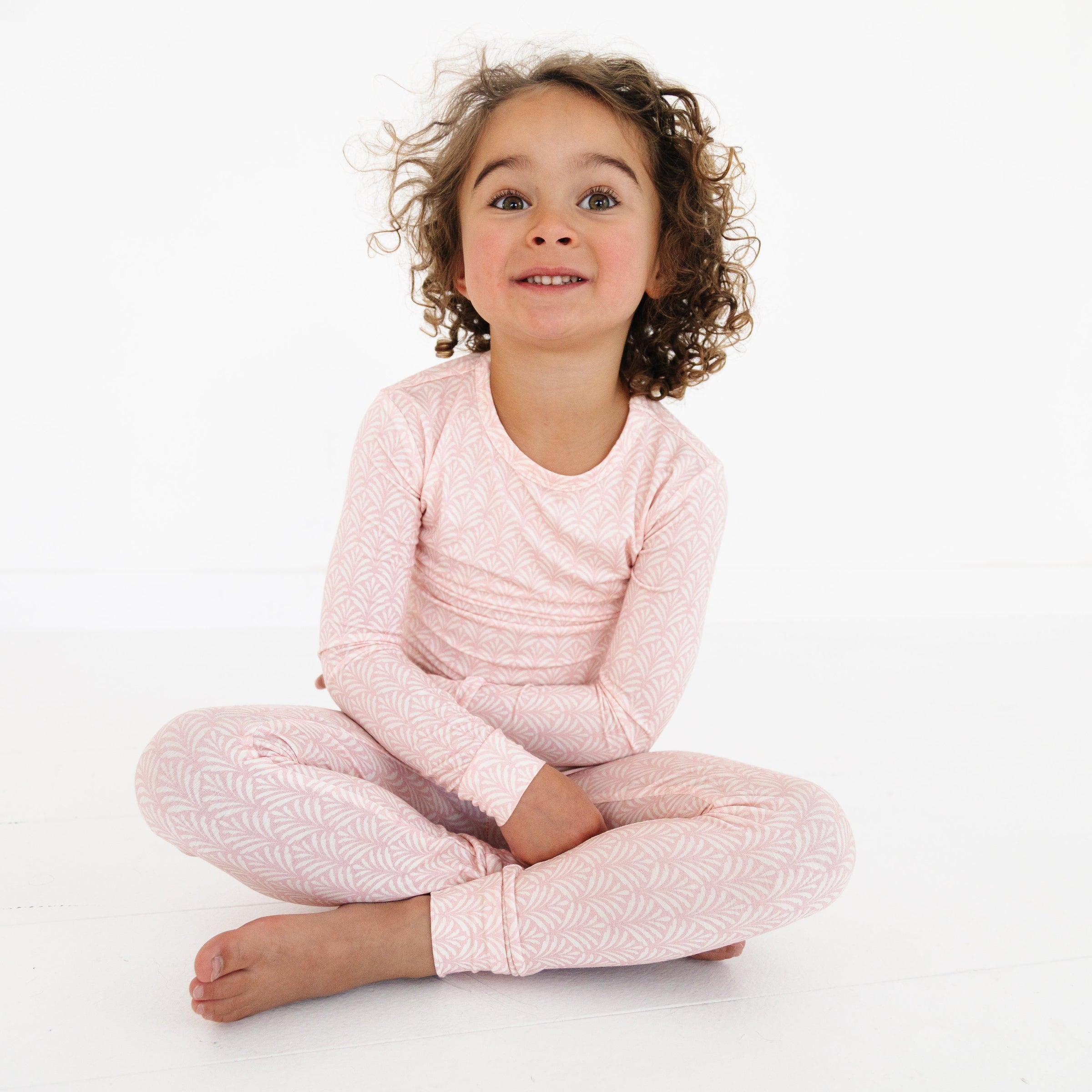 Pink Symphony Bamboo Toddler Pajama Set - BIG FRENCHIES