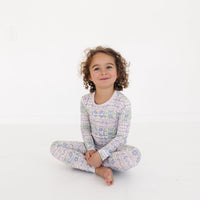 Spring Cascade Bamboo Toddler Pajama Set - BIG FRENCHIES