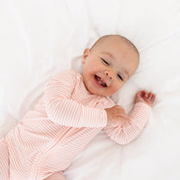 Peony Stripe Bamboo Sleeper - BIG FRENCHIES