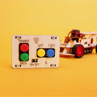 Steering Remote-Controlled Car DIY Kit, Educational STEM Toy - BIG FRENCHIES