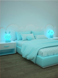 Lumi Pals Kid's Table lamp/ night light Pedestal Bunny Style Animal