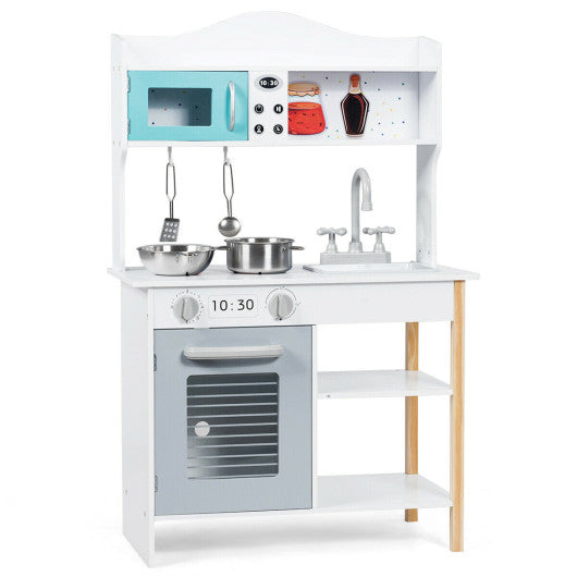 Kids Kitchen Cookware Pretend Cooking Food Play Set - BIG FRENCHIES