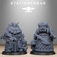 3D Printed Corrupted Guard Dwarves by StationForge Miniatures