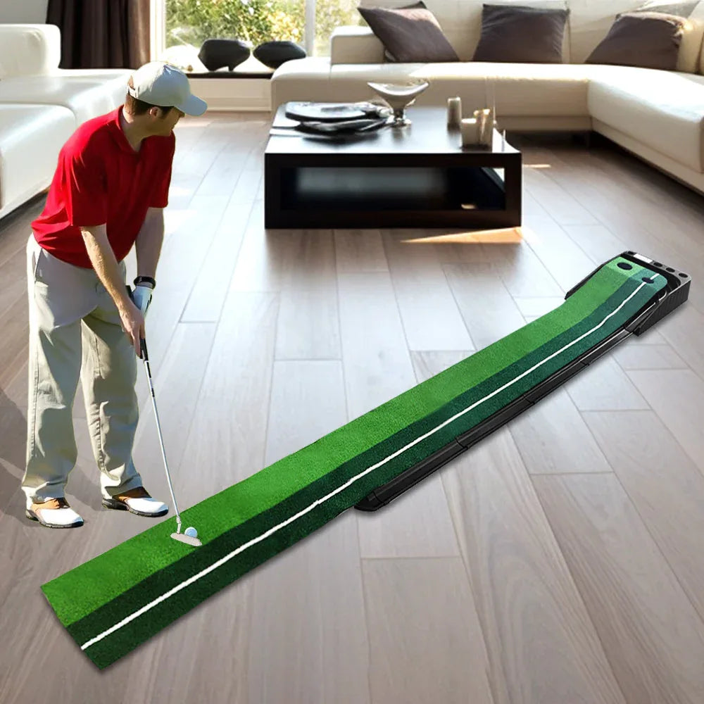 Golf Putting Mat Portable (8FT/10FT) - BIG FRENCHIES