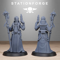 3D Printed GrimCorp Seers by StationForge Miniatures