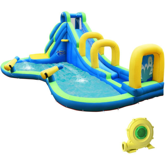 Multifunctional Inflatable Water Bounce with 735W Blower - BIG FRENCHIES