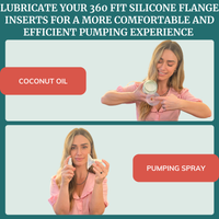 360 Fit Silicone Flange for Idaho Jones, Pumpables & Legendairy Milk