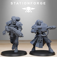 3D Printed Vadalites Brotherhood by StationForge Miniatures