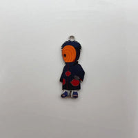 7 PCS Naruto Key Chain Charms, Anime Cartoons Character Alloy Charms Pendant