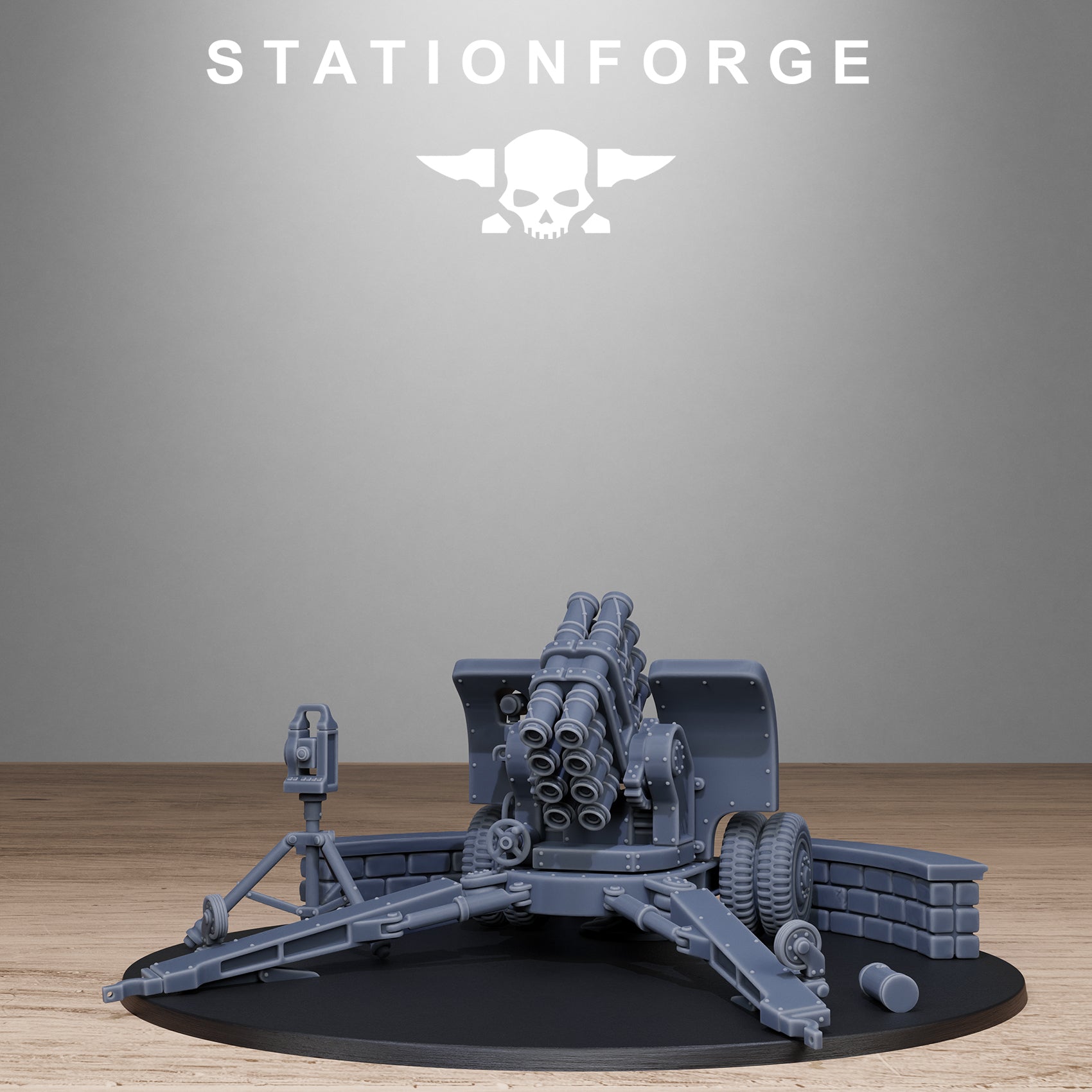 3D Printed GrimGuard Light Artillery by Stationforge Miniatures
