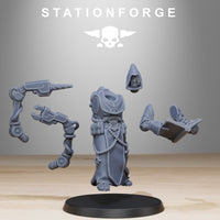 3D Printed Scavenger Monks by StationForge Miniatures