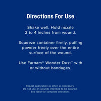 Farnam Wonder Dust Wound Powder for Horses and Show Stock 4 oz.