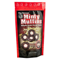 The German Minty Muffins 1lb Horse Treats All-Natural Sweet Mint Molasses Ziplock