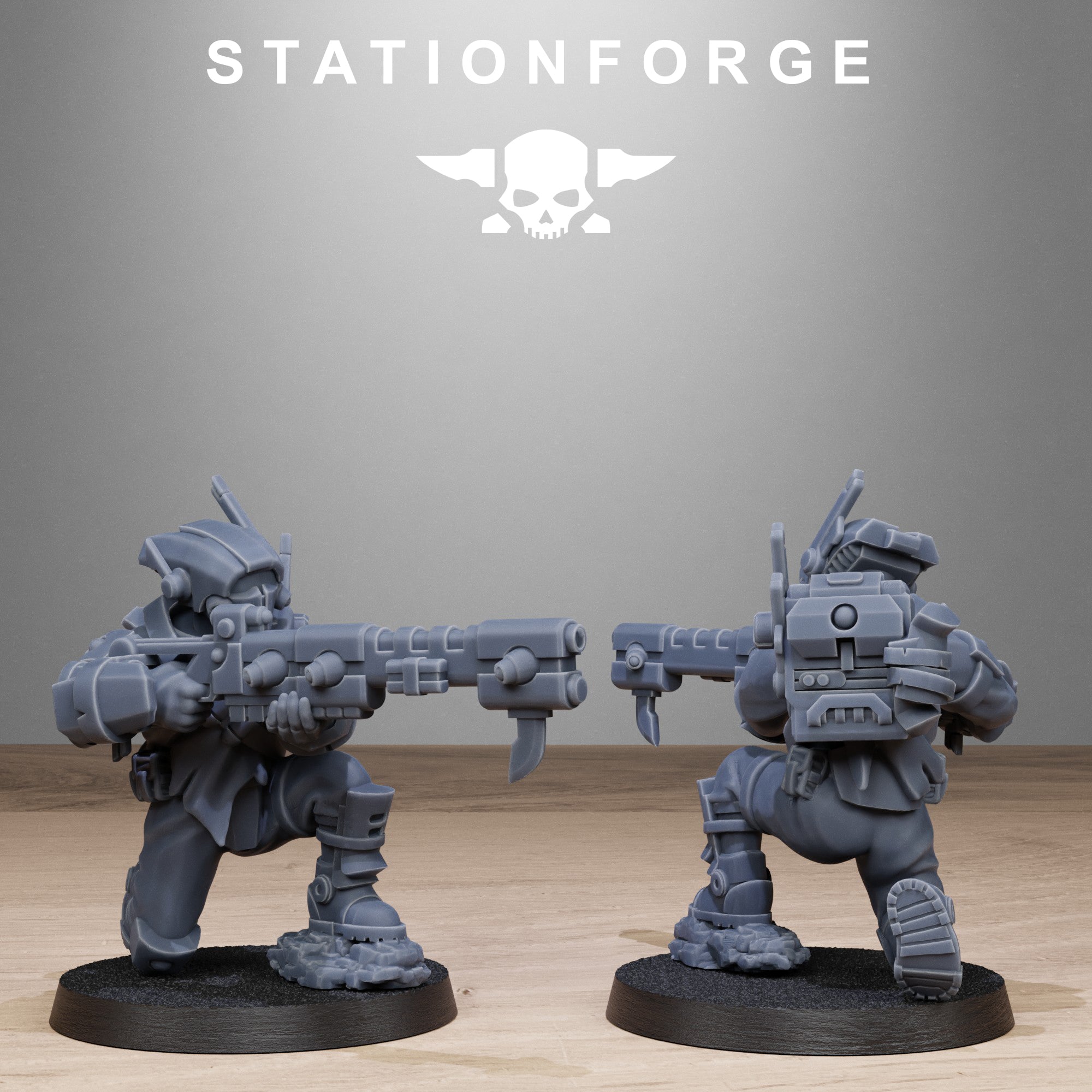 3D Printed Tarion Hunters x10 by StationForge Miniatures