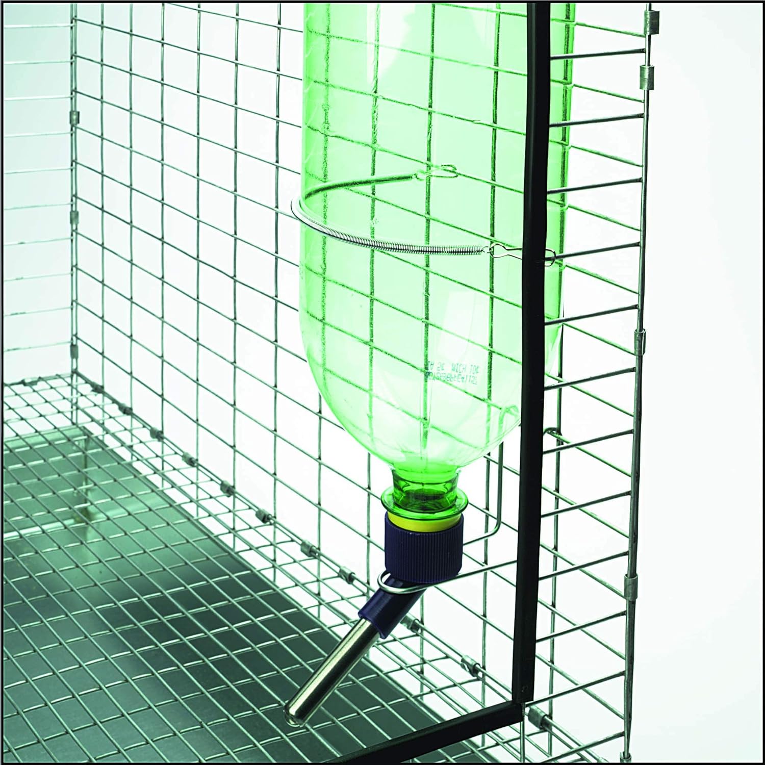 Water Bottle Drinking Fountain Kit Hamsters Rabbits Small Animals Soda Pop Bottle