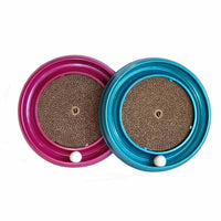 Bergan Turbo Scratcher Cat Toy 16" Interactive Track Ball Scratcher with Catnip