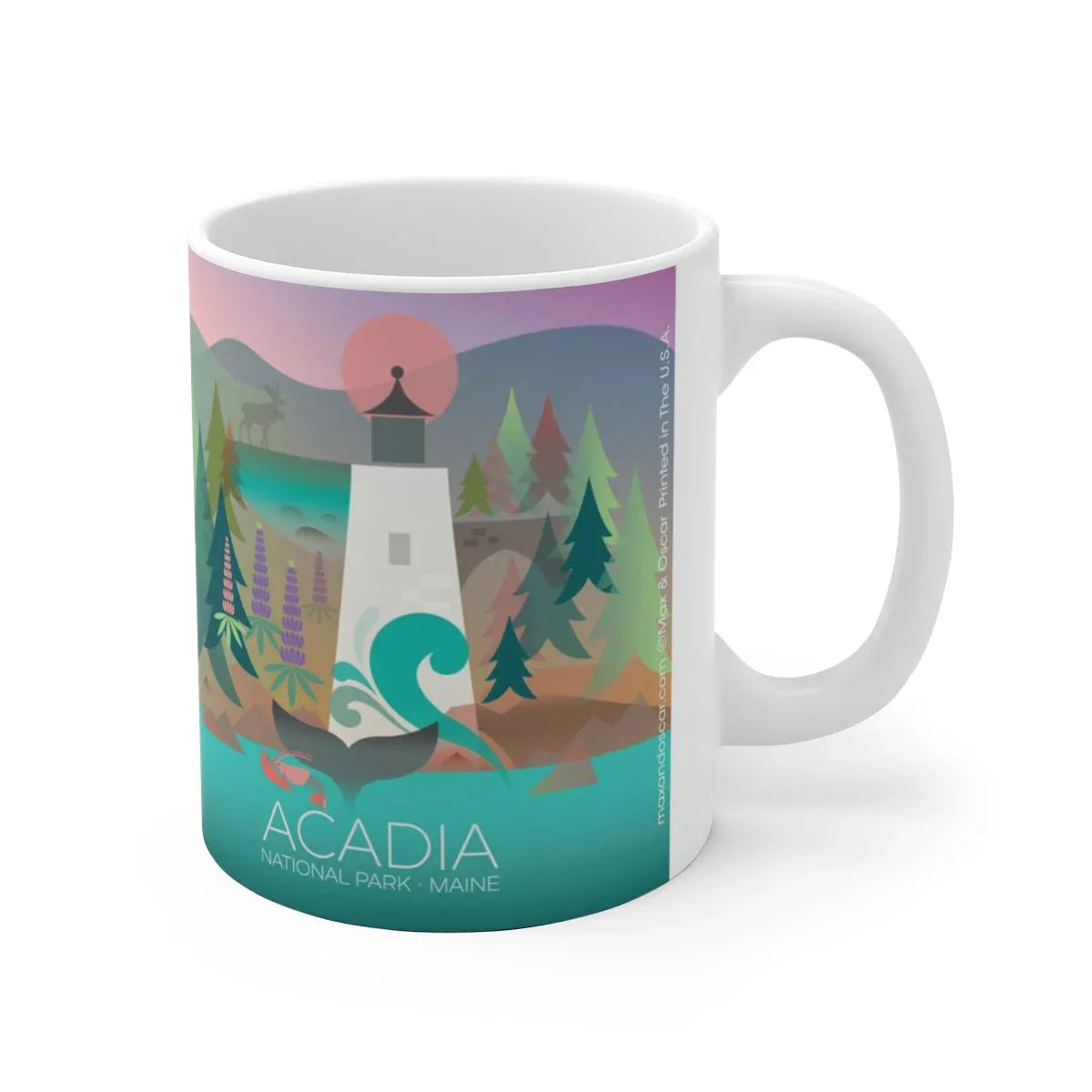 ACADIA NATIONAL PARK OZ CERAMIC MUG - BIG FRENCHIES