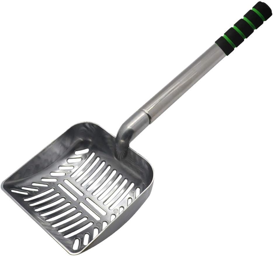 Cat Litter Scooper Metal Cat Litter Scoop Long Handle - BIG FRENCHIES