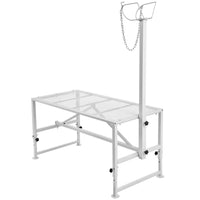 Livestock Stand with Adjustable Height and Metal