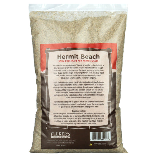 All- Natural Beach Sand Substrate for Hermit Crabs - BIG FRENCHIES