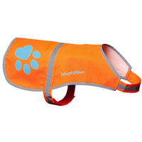Reflective Dog Vest Hi-Vis XL Size 42 in Chest x 21.75 in Neck Orange