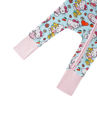 PoshTOT Sanrio Love Hello Kitty Bamboo Baby Convertible Zippy Romper