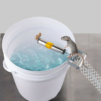Rolling Mouse Trap With 19.69in Mesh Ramp, Humane Galvanized Metal Rat Trap, Reusable Catch Multiple Mice, Easy To Clean