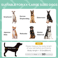 Elevated Dog Bed with Canopy, Portable Raised Dog Cot for XL Sized Dogs, Indoor & Outdoor, 48" x 36" x 43", Grey