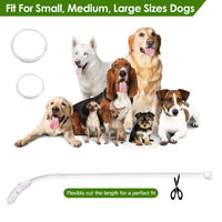 1Pc USB Rechargeable LED Dog Collar Multi Color Lighting Dog Safety Collar Cuttable Length Glow Dog Collar For Small Med