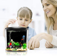 1.2 Gallon Betta Aquarium with LED Light and Filter Pump - BIG FRENCHIES
