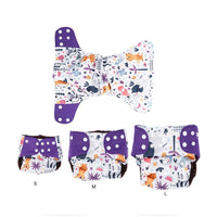 Eco-friendly Diaper Adjustable Reusable Coffee Fiber Diaper Pocket Fit Baby Nappies Pants Waterproof Nappies for Baby and Kids In Modern Design - BIG FRENCHIES
