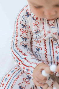 Candy Cane Lane Bamboo Christmas Pajamas - Zippy - BIG FRENCHIES