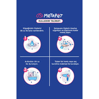 Metapet Organic Dog Shampoo - Gentle, Natural, and Effective for Sensitive Skin - 8.45 fl oz