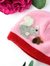 Squirrel Cashmere Hat - Newborn - BIG FRENCHIES