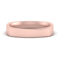 Square Comfort Fit Mens Wedding Band