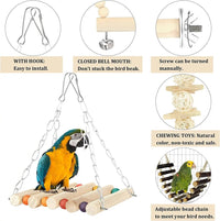8 Pack Bird Toys for Cage Accessories - BIG FRENCHIES